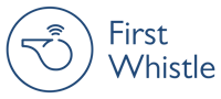 Juuriharja-FirstWhistle-logo-2-sininen